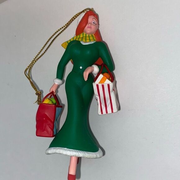Disney Who Framed Roger Rabbit Jessica Christnas Tree Hanging Ornament - Picture 6 of 7